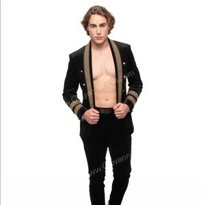 NWT TESTI CHALLENGE VELVET JACKET